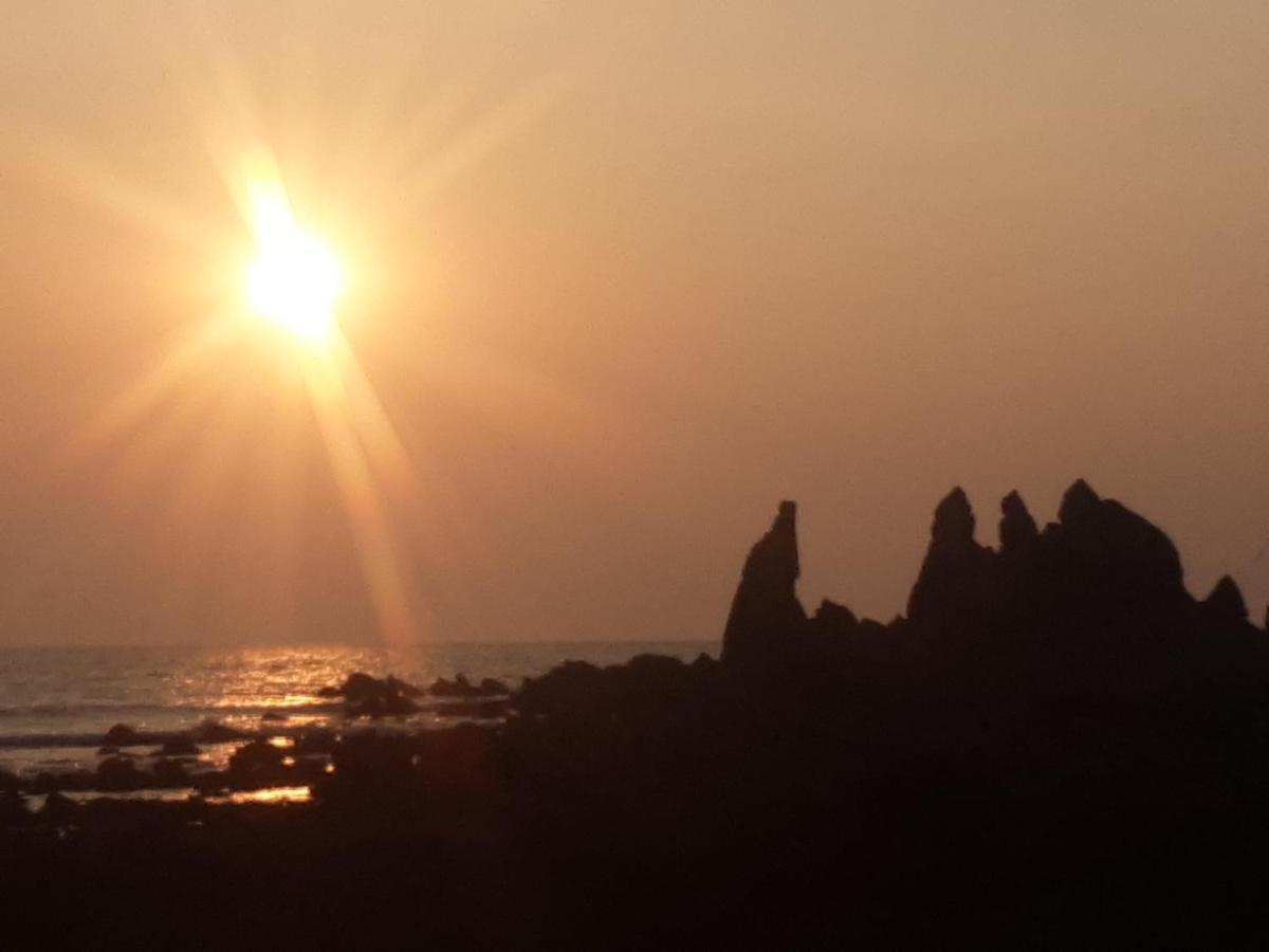 Om Ganesh Guest House Cliffside Arambol Exterior photo